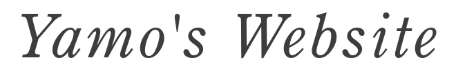 Yamo's WebSite